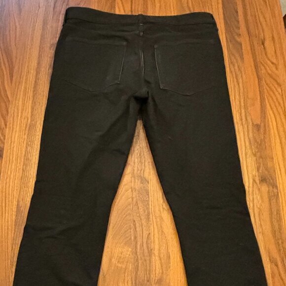 Everlane Black Uniform Stretch Organic Denim Size 34x32 - Picture 3 of 6